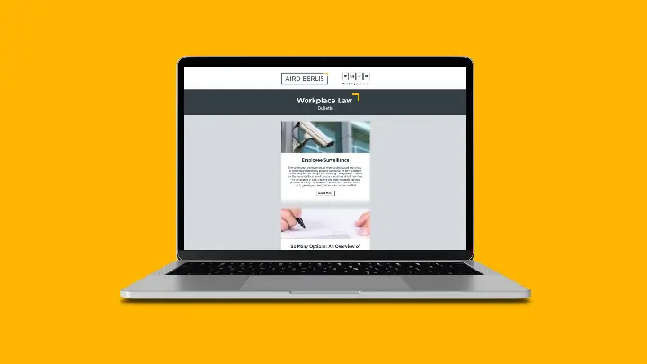 Aird Berlis_Newsletter design