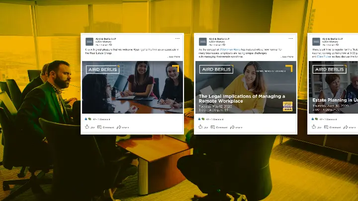 Aird Berlis_Social media marketing_LinkedIn Post