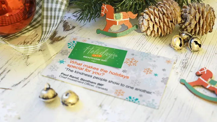 Bentham IMF_Holiday card design