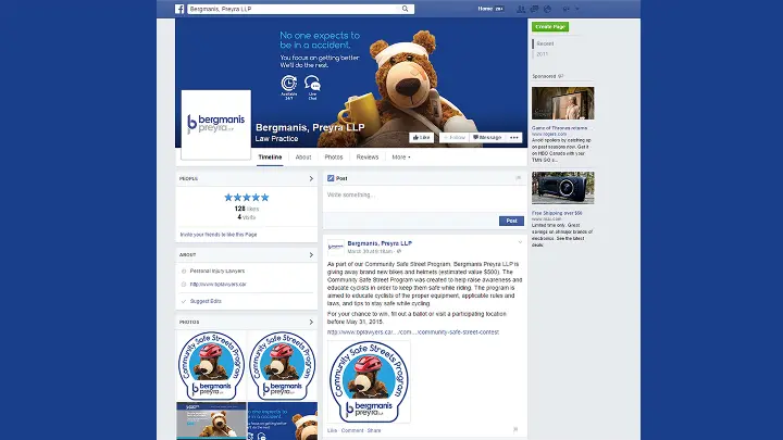 Bergmanis Preyra LLP_Social Media_FaceBook