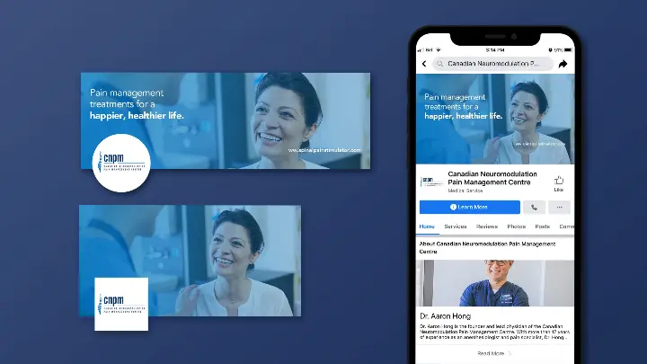 Canadian Neuromodulation Pain Management_CNPM_Social media marketing_Banner design