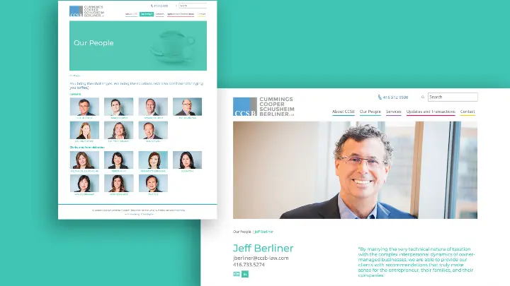 Cummings Cooper Schusheim Berliner LLP_CCSB_Inside Page_Bio Page