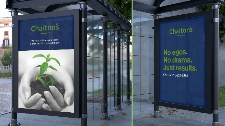 Chaitons_Ad_Bus stop view