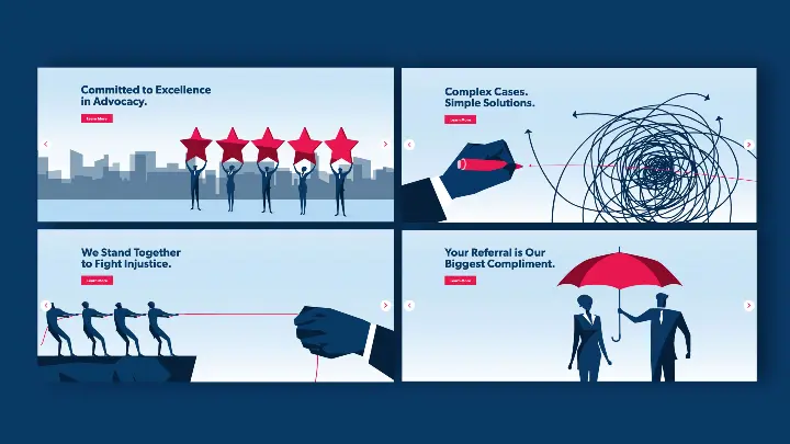 Charney Lawyers__Web Development_Brand Positioning and Awarness_Banners