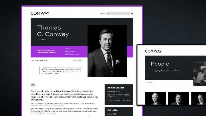 Conway bios