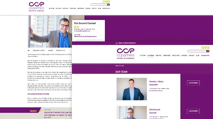 Crawford Chondon Partners LLP (CCP)_Web Design_Website Development_Bio Page