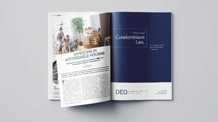 Deo Condominium Lawyers Print Advertisement
