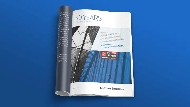 Dutton Brock_ Ad Campaign _ 40 years