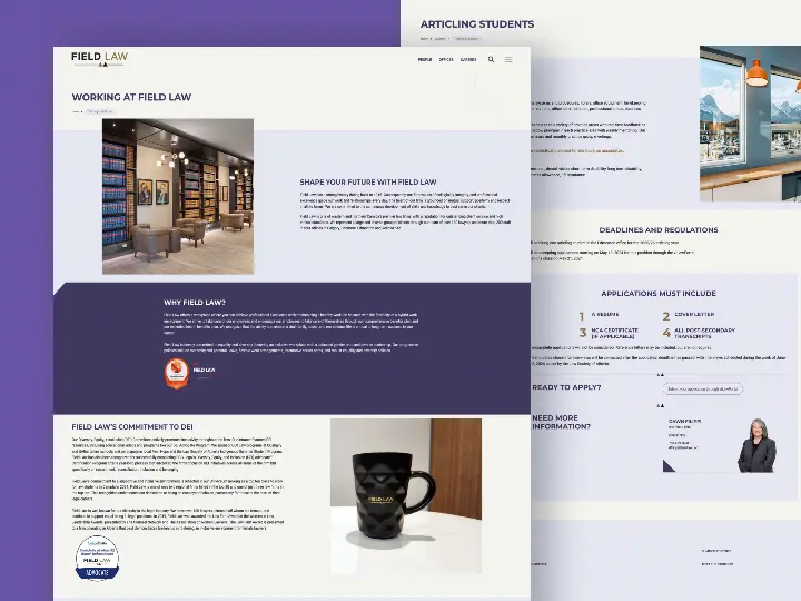 Field Law Career Pages