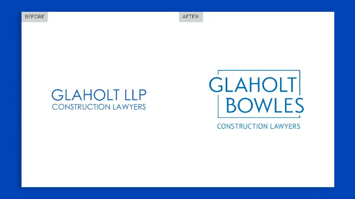 Glaholt_Logo design_Before and After