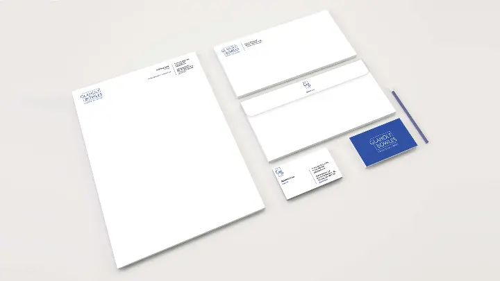 Glaholt_Stationery Design and Business Cards_Letterhead_Envelope_Business Cards