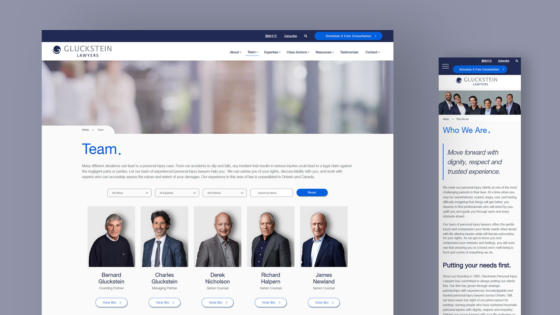 Gluckstein Responsive