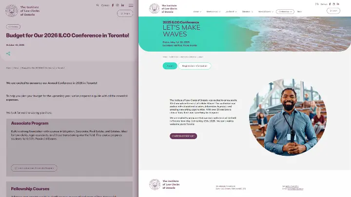 ILCO 2025 Website News and Conferences