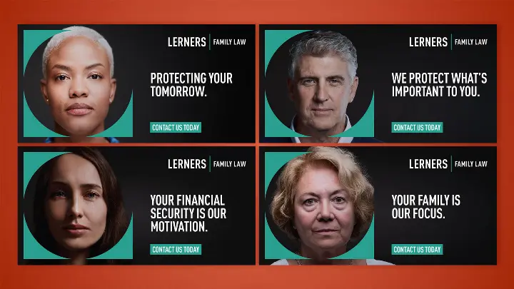 Four Lerners advertisements