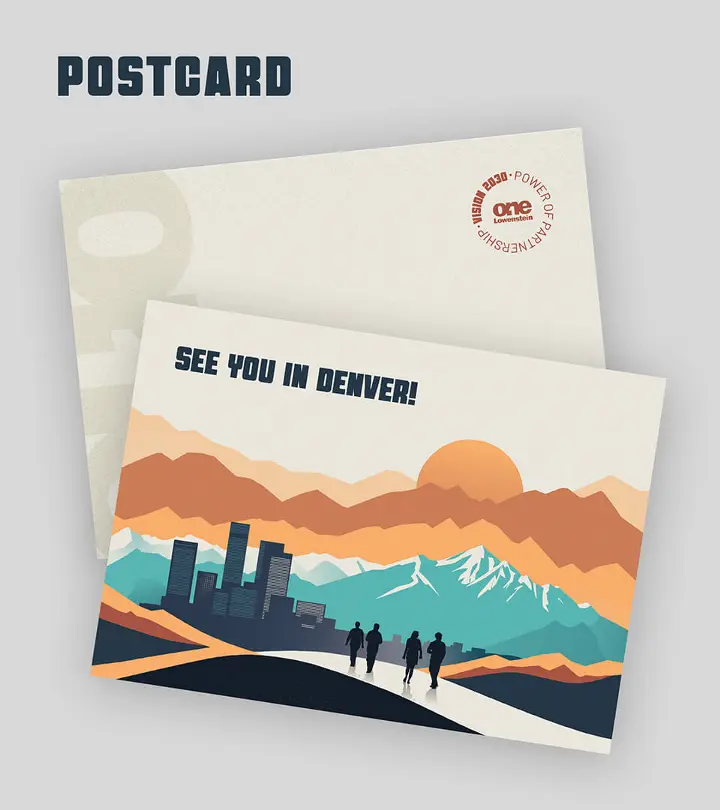 Lowenstein Retreat - Postcard