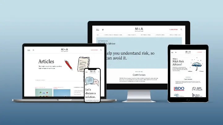 M&A Risk Advisors_Website Development