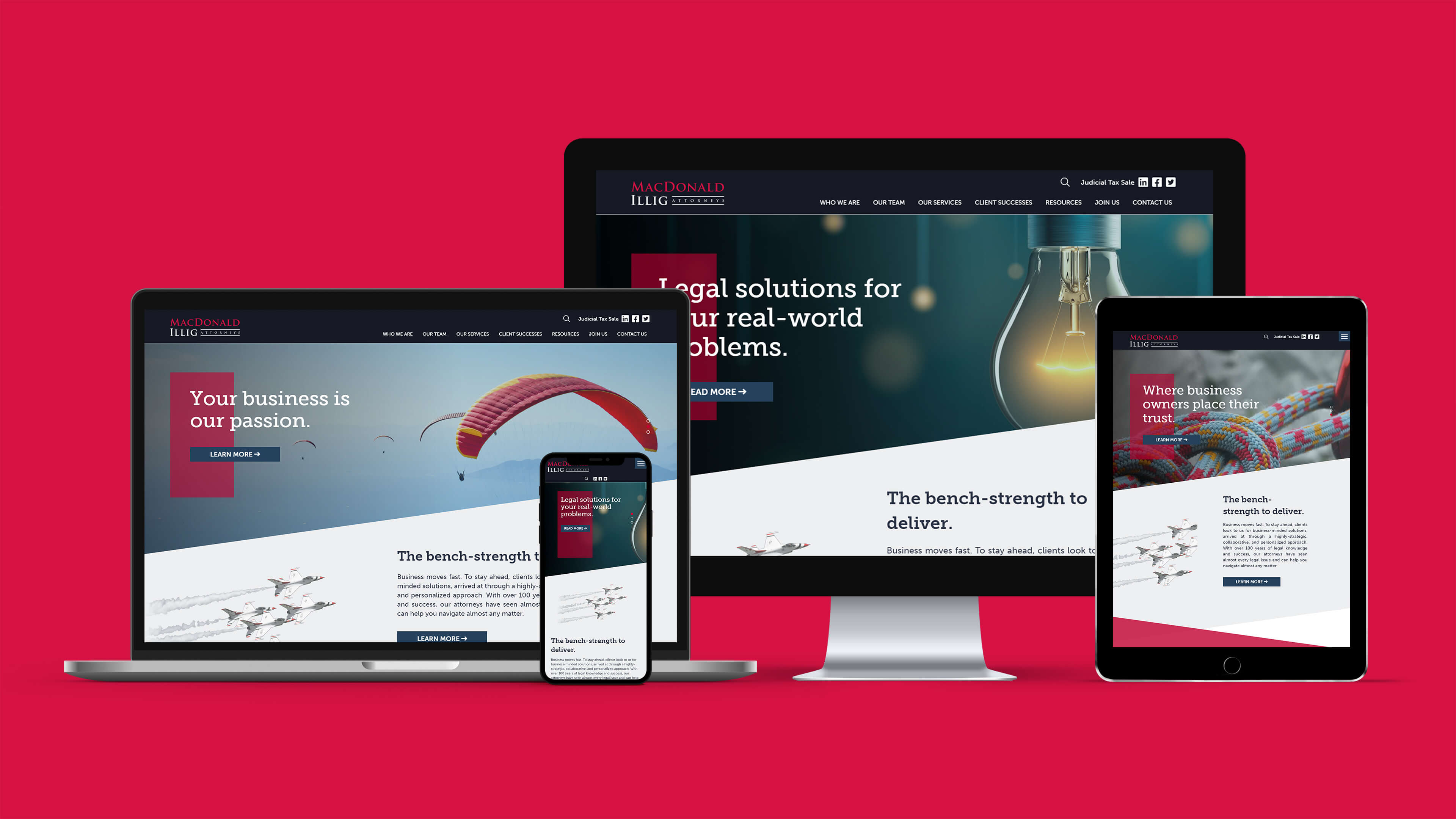 MacDonald Illig Jones Britton LLP_Web Design_Website Development