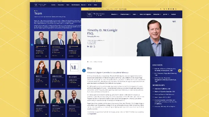 McGonigle_Website Development_Team