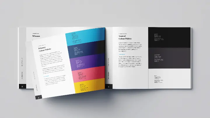 McLennan Ross brand guidelines for colours