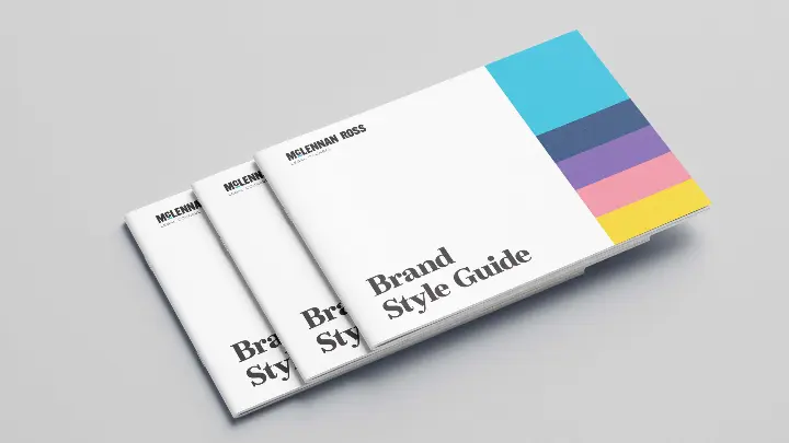 McLennan Ross Brand Style Guide book cover