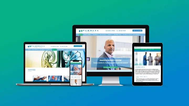 Pandeya Kidney Centre_Web design_Website development