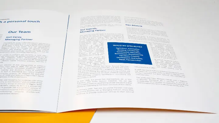 Partners Indemnity_Brochure design_Inside view