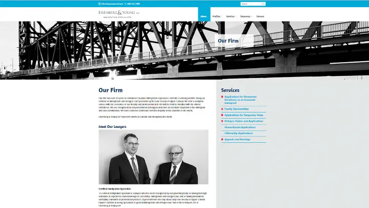 Robert William Young Associate_Web Design_Website development_Our Firm