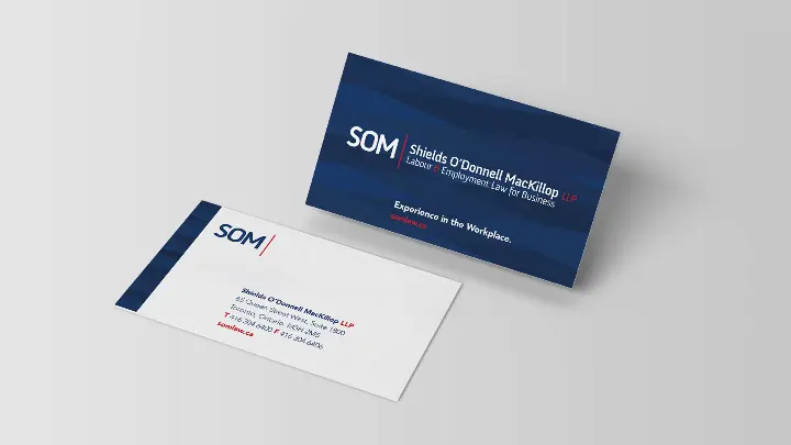 Shields O'Donnell Mackillop_SOM_Stationery design_Business Card