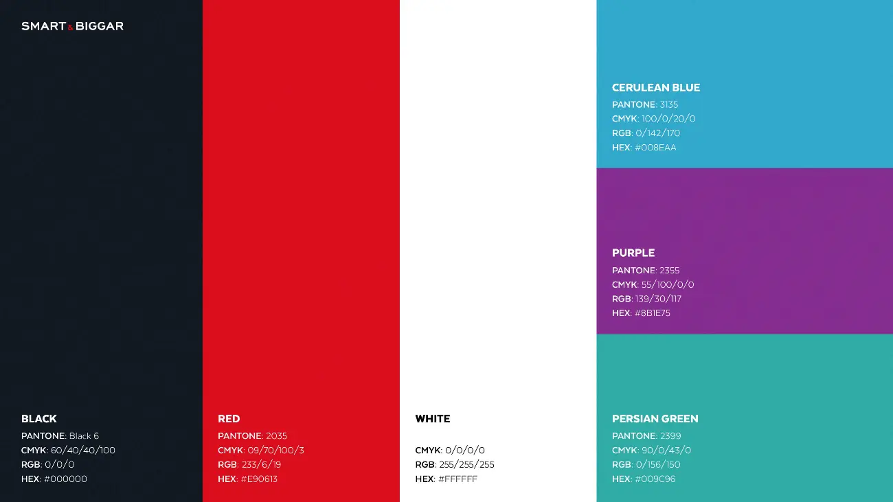 Smart Biggar_S B_Logo design_Brand guidelines_Colours