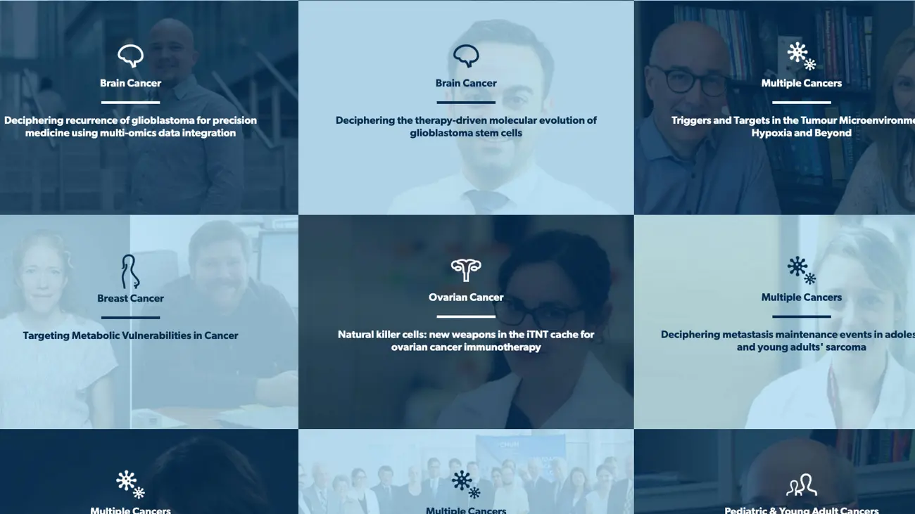 Terry Fox Research Institute_TFRI_Web design_Website development_Types of cancer icons