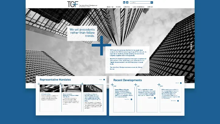 Thorton Grout Finnigan_TGF_Web design_Website Homepage details
