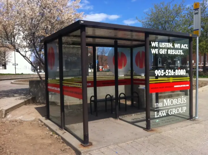 The Morris Law Group_MLG_Ad campaign and design_Bus Shelter ad