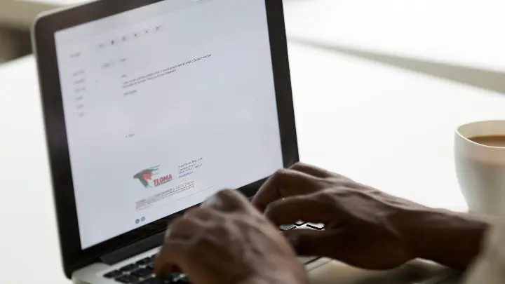 The Law Office Management Association_TLOMA_Stationery design_Electronic signature