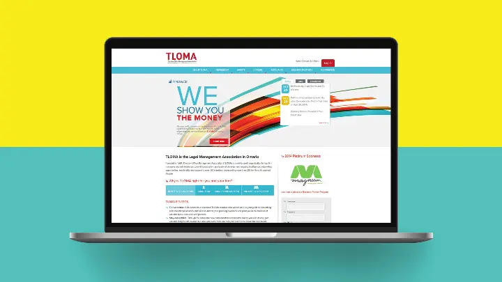 The Law Office Management Association_TLOMA_Web design_Web development_Home page_03