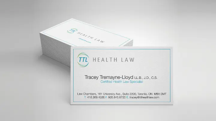 TTL Health Law_Stationery Design and Business Card
