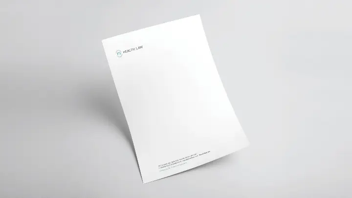 TTL Health Law_Stationery Design and Business Cards_Letterhead