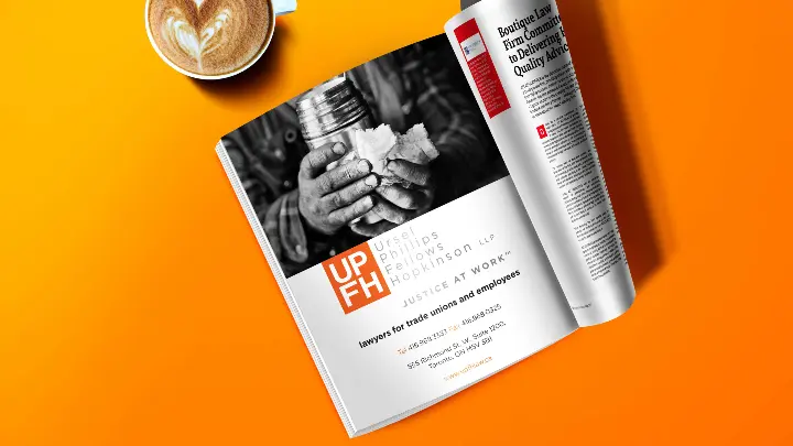 Ursel Phillips Fellows Hopkinson_UPFH_Advertising 1