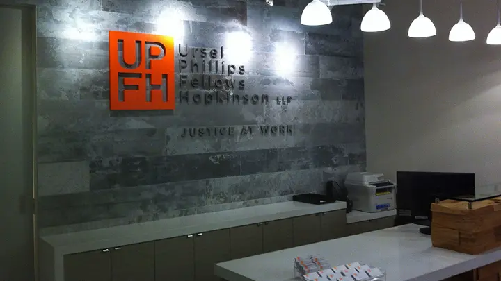 Ursel Phillips Fellows Hopkinson_UPFH_Signage Design